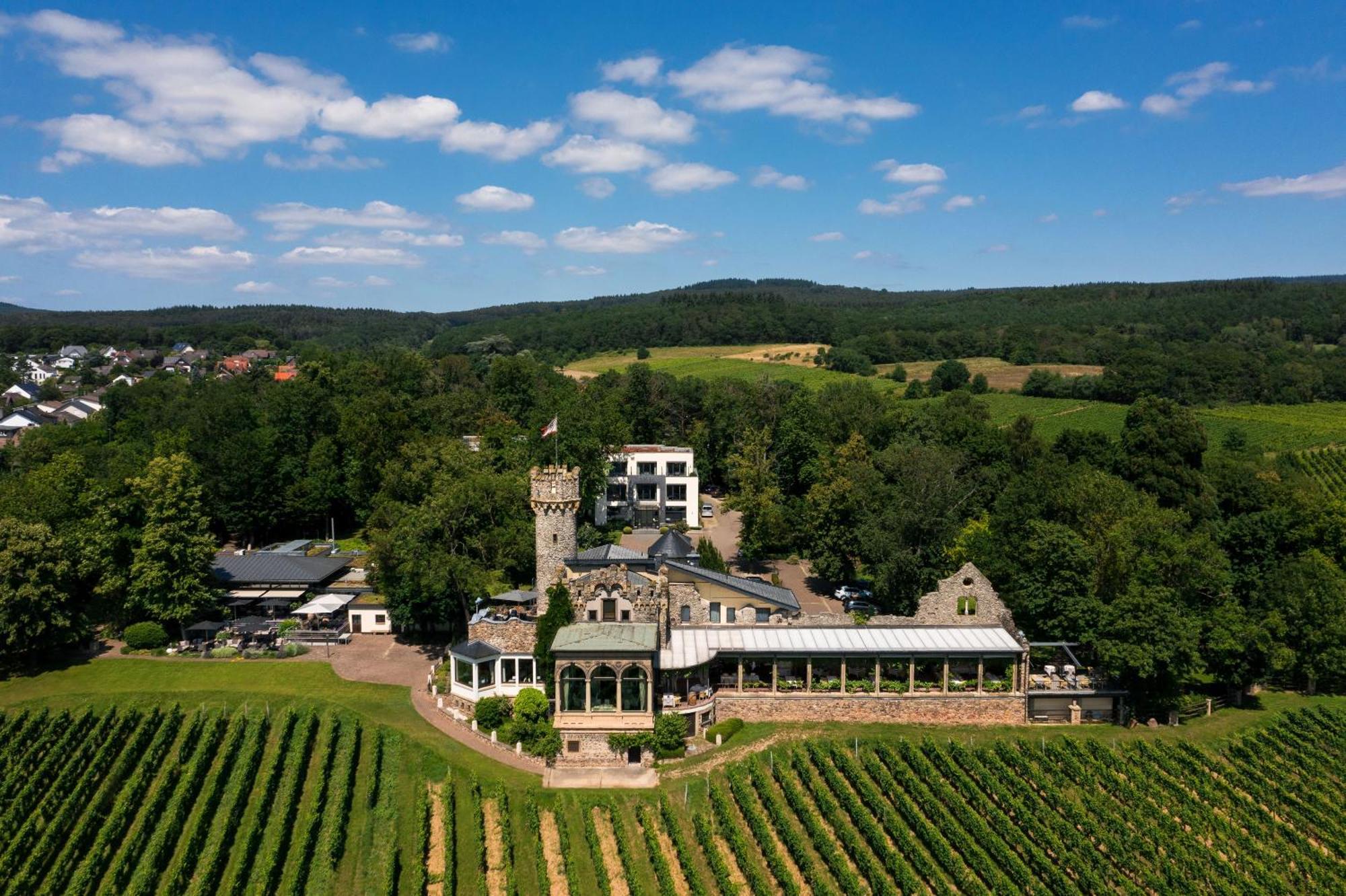 Relais & Chateaux Hotel Burg Schwarzenstein Geisenheim Exterior foto